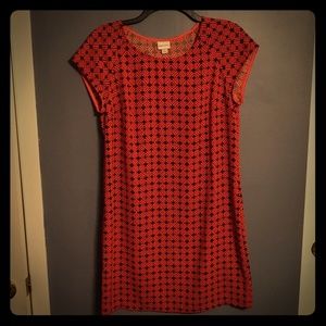 Merona Red Mini Dress